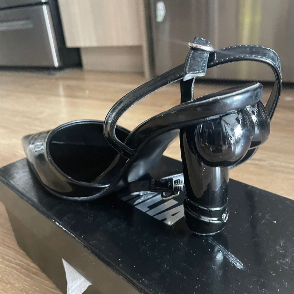 Namilia black dick heels - Picture 3 of 8